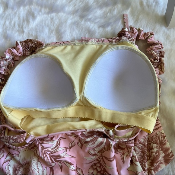 NWT Romantic Floral Print Flutter Sleeve Medium Coverage One Piece Swim SIZE 1X - Picture 16 of 17